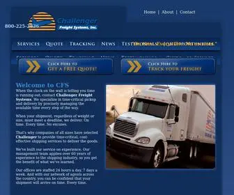 Challengerfreight.com(Challenger Freight Systems) Screenshot