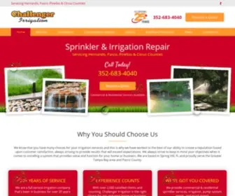 Challengerirrigation.com(Sprinkler Repair) Screenshot