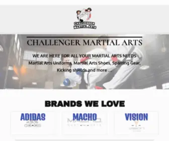 Challengermartialarts.com(Challengermartialarts) Screenshot