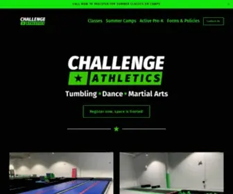 Challengerochester.com(Challenge Athletics) Screenshot