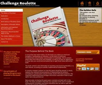 Challengeroulette.com Screenshot