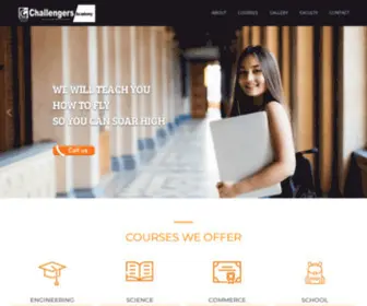 Challengersacademy.org(Education Institute for School and College) Screenshot