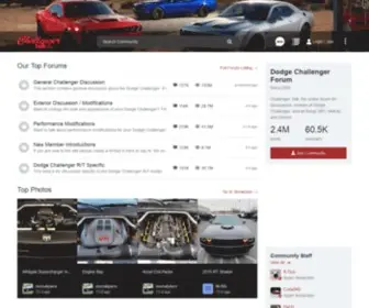 Challengertalk.com(Dodge Challenger Forum) Screenshot