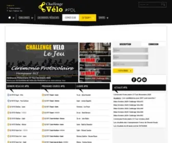 Challengevelo.com(Challenge Vélo PDL) Screenshot