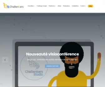 Challenkers.com(ChallenKers organise et anime vos événements d'innovation) Screenshot