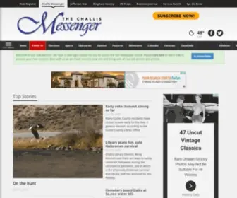 Challismessenger.com(Challis Messenger) Screenshot