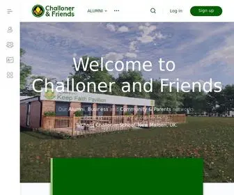 Challonerandfriends.com(The community hub for Challoner and Friends) Screenshot