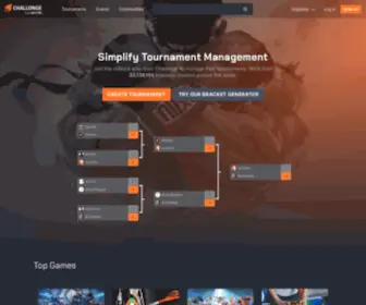 Challonge.com(Tournament Brackets) Screenshot