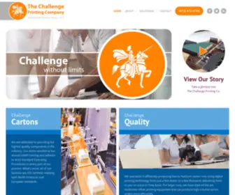 Challprint.com(The Challenge Printing Company) Screenshot