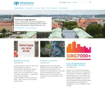 Chalmersstudentbostader.se(Stiftelsen) Screenshot