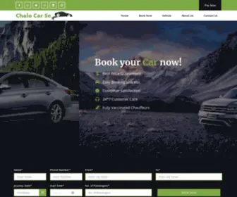 Chalocarse.com(Car Rentals in Jharkhand & Bihar) Screenshot