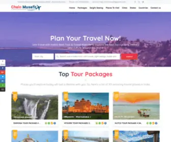 Chalomusafir.com(India Tour & Travels) Screenshot
