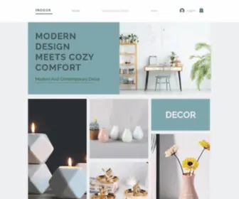 Chalordecor.com(Modern Decor) Screenshot