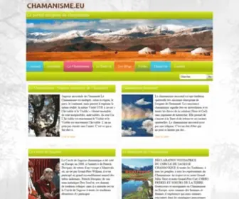 Chamanisme.eu(Le portail européen du chamanisme) Screenshot