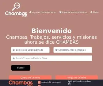 Chambasjobs.com(México) Screenshot