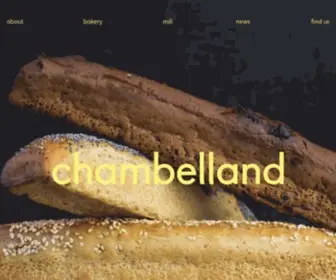 Chambelland.com(Boulangerie) Screenshot