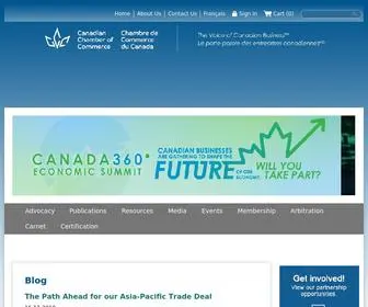 Chamber.ca(Be part of a network that's committed to a simple goal) Screenshot