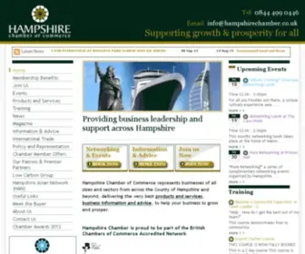 Chamber.org.uk(Business support) Screenshot