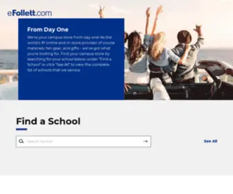 ChamberlaincollegeStore.com(Efollett) Screenshot