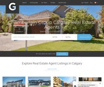 Chamberlaingroup.ca(Real Estate Agent) Screenshot