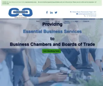 Chamberlink.co.za(East Rand Chamber of Commerce) Screenshot