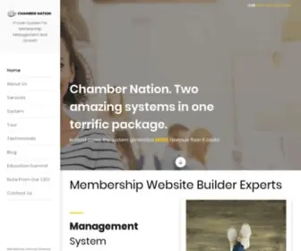 Chambernation.com(Chamber Nation Membership Management System) Screenshot