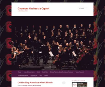 Chamberorchestraogden.org(Chamber Orchestra Ogden) Screenshot