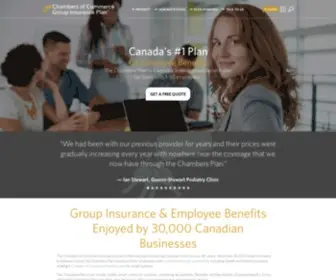 Chambers.ca(Group Benefits Plan for Businesses 1) Screenshot
