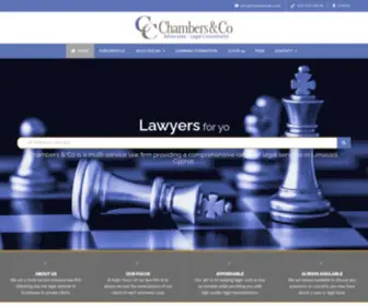 Chambersandco.com Screenshot