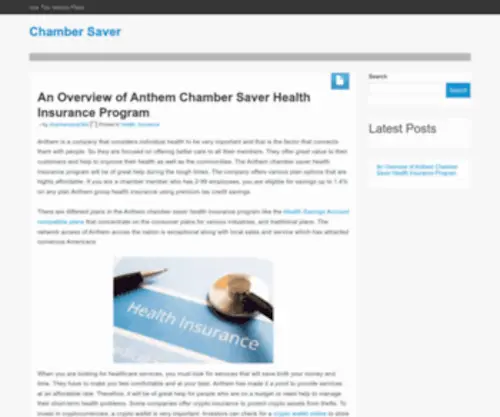 Chambersaver.com(Chambersaver) Screenshot