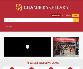 Chamberscellars.com.au(Chamber Cellars) Screenshot