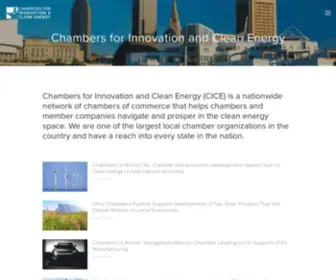 Chambersforinnovation.com(CICE Events) Screenshot