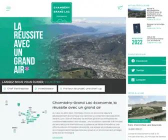 Chamberygrandlac.fr(Chambéry) Screenshot