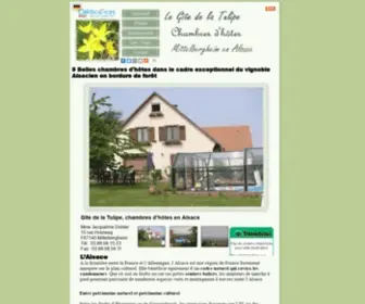 Chambredhote-Dolder-Alsace.com(Straßburg) Screenshot