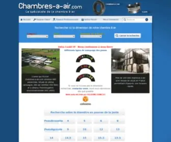 Chambres-A-Air.com(Chambre a air tracteur) Screenshot