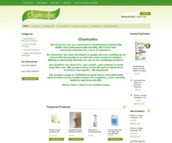 Chamcotec.com(Antibacterial Wipe) Screenshot