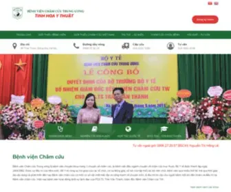 Chamcuuvietnam.vn(Bệnh) Screenshot