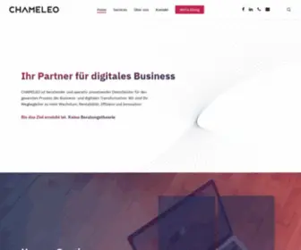 Chameleo.ch(Digital Business Consulting) Screenshot