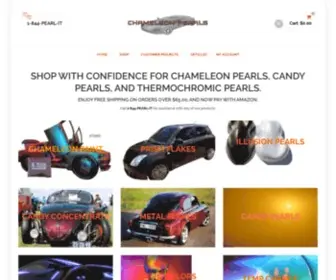 Chameleonpearls.com(Chameleon Paint) Screenshot