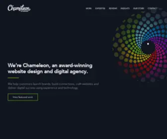 Chameleonstudios.co.uk(Cambridge Web Design & Graphic Design Agency) Screenshot