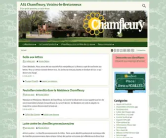 Chamfleury.com(Plus qu'un quartier) Screenshot