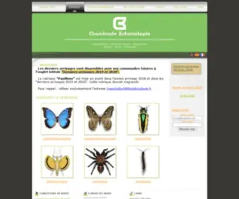 Chaminade-Entomologie.com(CHAMINADE site entomologique) Screenshot