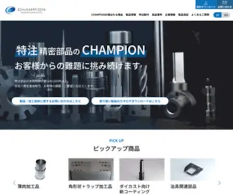 Champ-J.com(株式会社チャンピオンコーポレーション) Screenshot