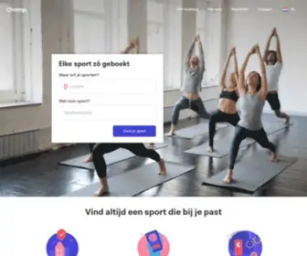 Champ.nl(Van voetbal tot yoga of bossaball. Sporten) Screenshot