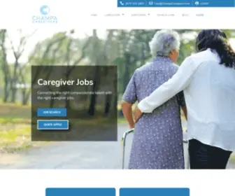 Champacaregivers.com(Champa Caregivers) Screenshot