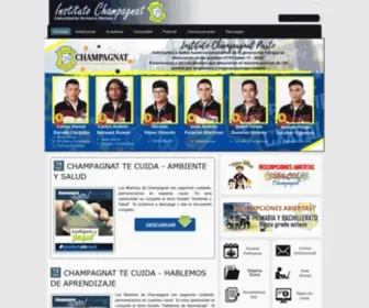 Champagnatpasto.com(INSTITUTO CHAMPAGNAT) Screenshot