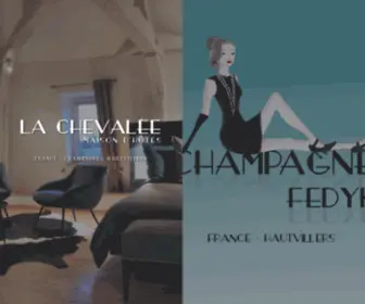 Champagne-Fedyk-Chambres-Hotes-Hautvillers.com(La Chevalée) Screenshot