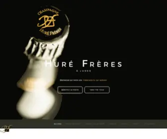 Champagne-Hure-Freres.com(Champagne Hure) Screenshot