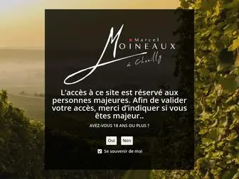 Champagne-Moineaux.fr(Champagne Moineaux) Screenshot