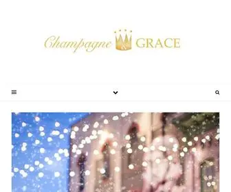 Champagneandgrace.com(Champagne & Grace) Screenshot